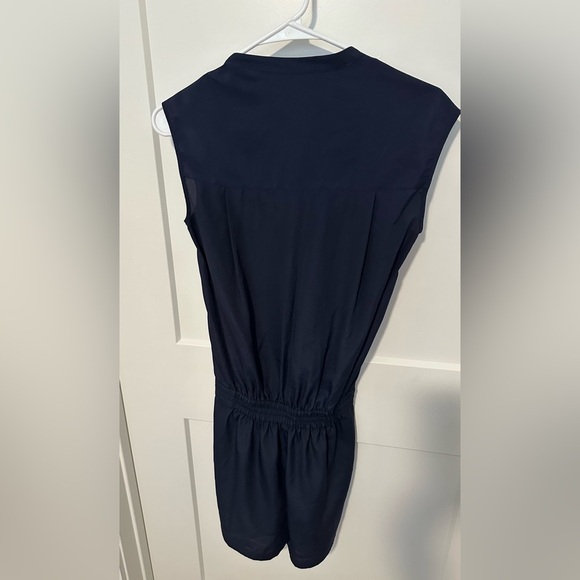 J. Crew Sleeveless Navy Blue V-Neck Romper - Picture 11 of 14